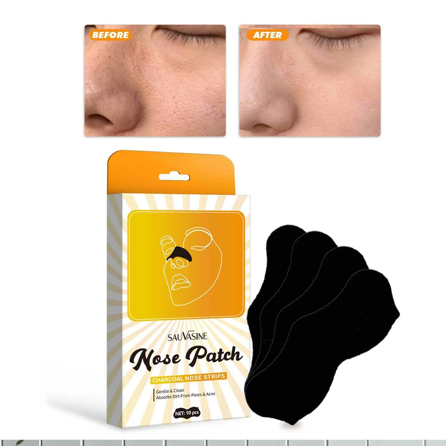blackhead-nose-patch-charcoal-pore-strips-sau-7fgyc2tv-desc-9 SAUVASINE Charcoal Blackhead Nose Patch for deep pore cleansing and shrinking pores