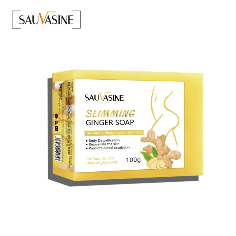 ginger-slimming-soap-lymphatic-drainage-sau-rux2wjv6-1 Ginger Slimming Soap SAUVASINE Lymphatic Drainage Detoxifying Body Bar for Fat Burning and Skin Rejuvenation