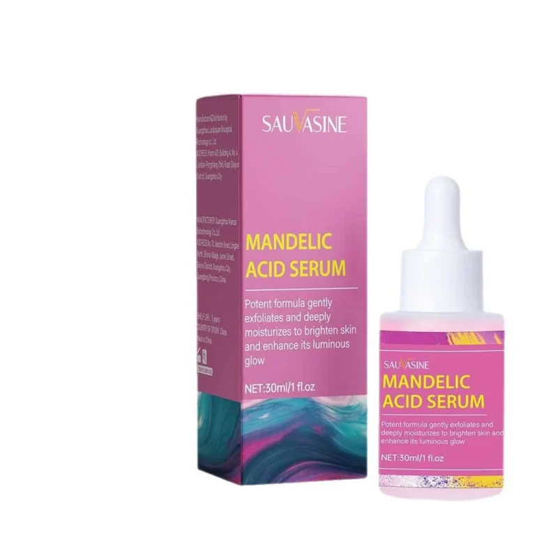 SAUVASINE Glycolic Acid Serum 30ml for gentle exfoliation and deep hydration