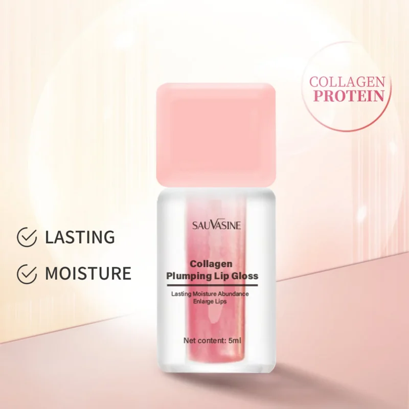 sauvasine-collagen-plumping-lip-gloss-sau-zcyrwxt5-1 Collagen Plumping Lip Gloss SAUVASINE Instant Fuller Lips & Hydrating Serum 5ml